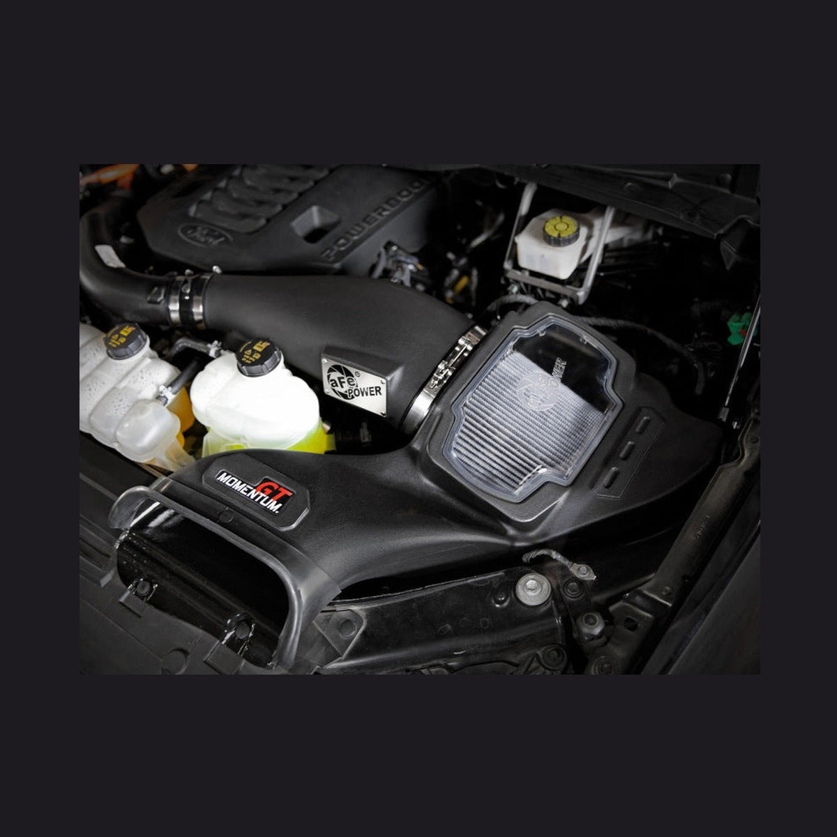 aFe aFe POWER Momentum GT Pro Dry S Intake System 21-22 Ford F-150 V6-3.5L (tt) PowerBoost, installed