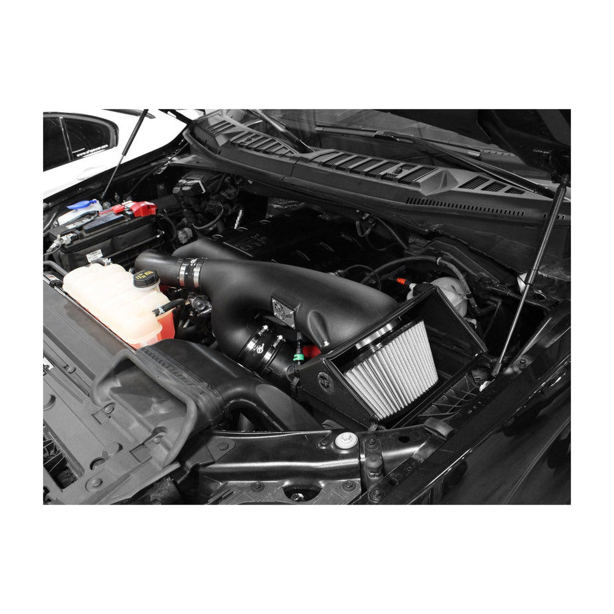 aFe aFe MagnumFORCE Pro DRY S Stage-2 Intake System 16 Ford F-150 EcoBoost V6-2.7L/3.5L (tt), installed