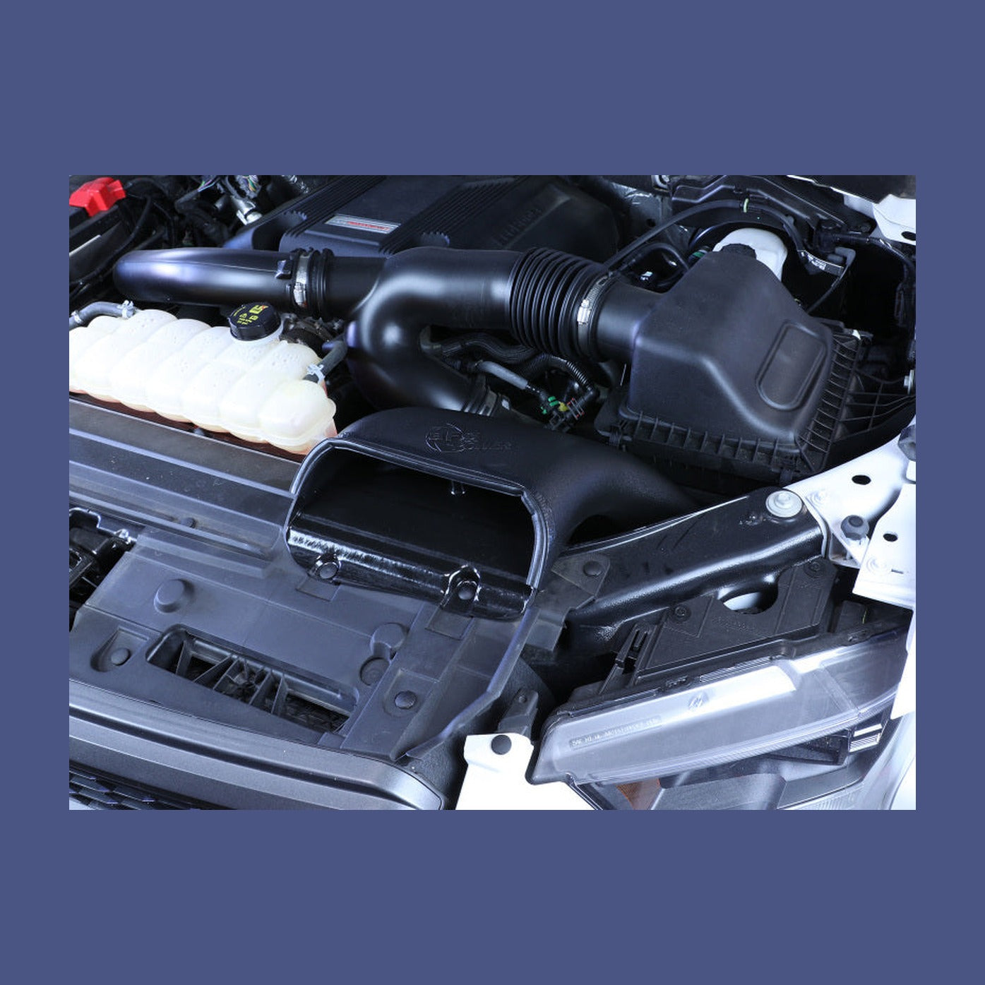 aFe aFe Quantum Cold Air Intake System Scoop 15-18 Ford F150 EcoBoost V6-3.5L/2.7L, installed