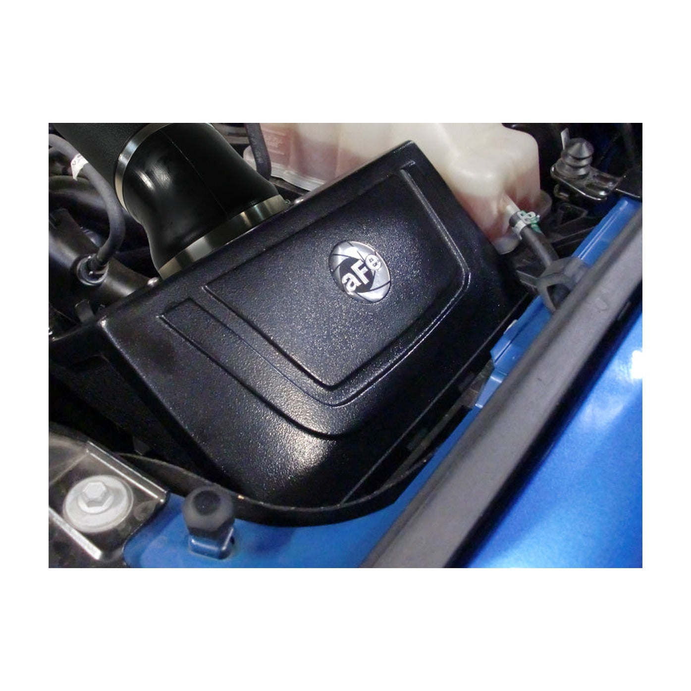 aFe aFe MagnumFORCE Intake System Cover Stage-2 P5R AIS Cover Ford F-150 09-12 V6/V8, installed