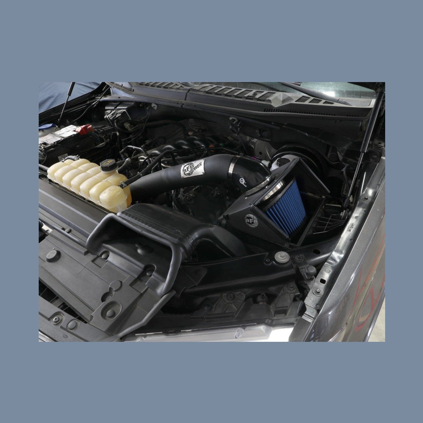 aFe aFe MagnumFORCE Intakes Stage-2 Pro 5R 2015 Ford F-150 5.0L V8, installed