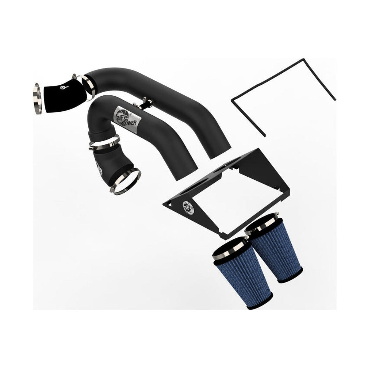 aFe aFe Magnum FORCE Stage-2 Pro 5R Cold Air Intake System 2017 Ford F-150 V6-3.5L (tt)