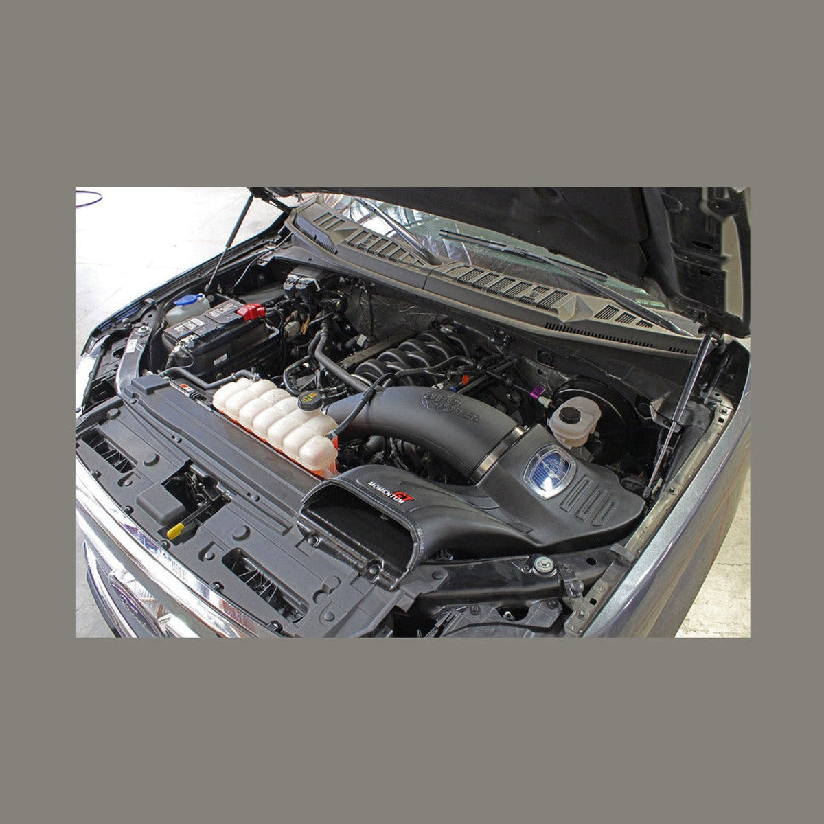 aFe aFe Momentum GT Pro 5R Stage-2 Intake System 15-17 Ford F-150 V8 5.0L, installed