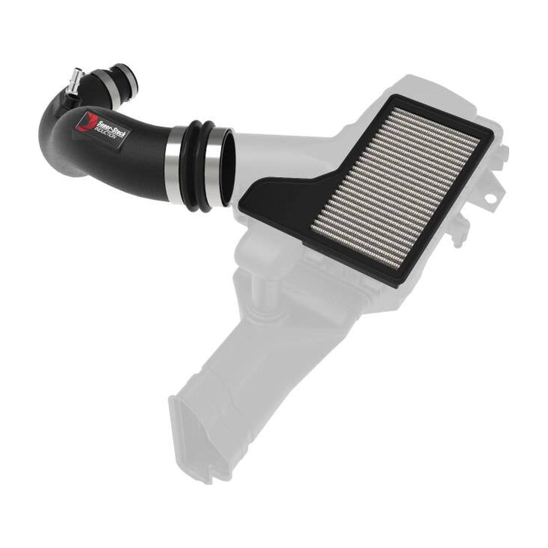 aFe aFe Super Stock Induction System Pro Dry S Media 15-20 Ford Mustang L4-2.3L (t)