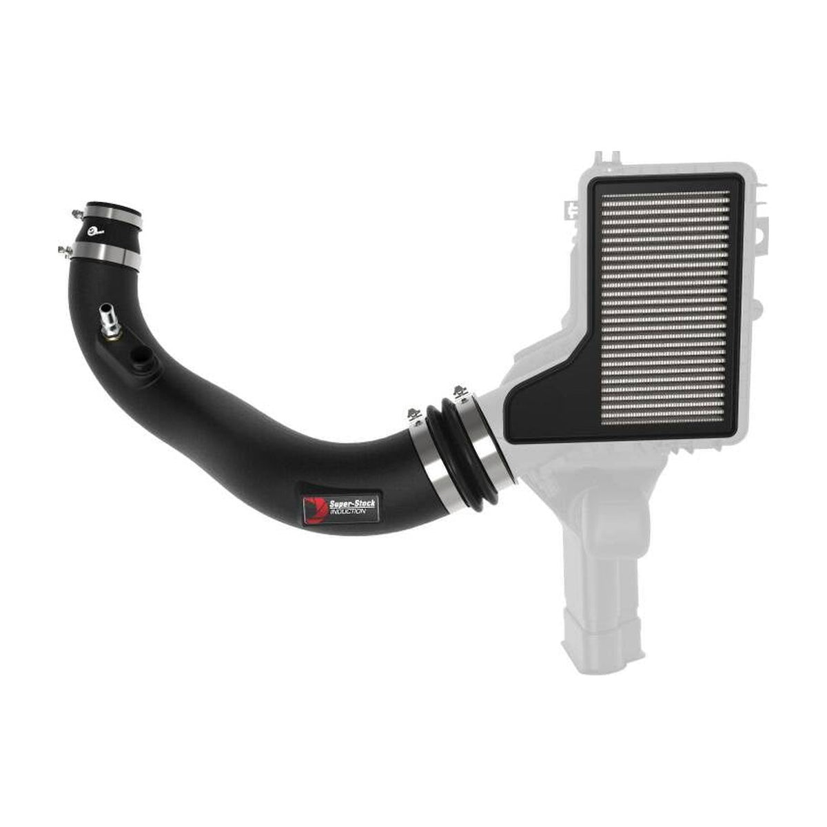 aFe aFe Super Stock Induction System Pro Dry S Media 15-20 Ford Mustang L4-2.3L (t)