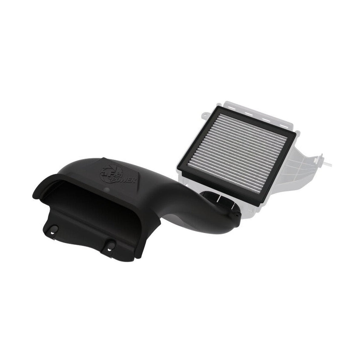aFe aFe 21-24 Ford F-150 V6/V8 Dynamic Air Scoop w/ Pro DRY S Filter (D.A.S. PLUS)