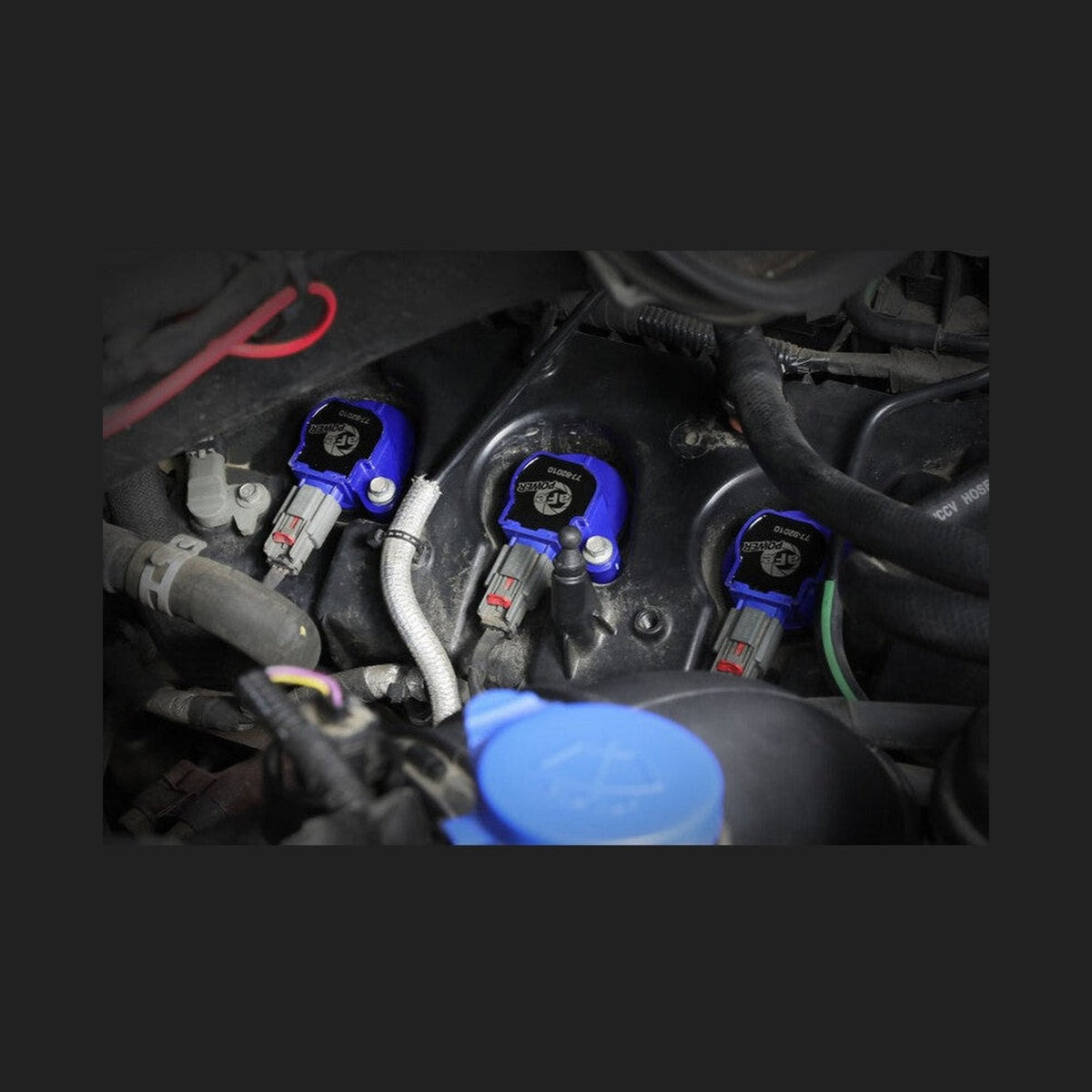aFe aFe 11-23 Ford V6 3.5L High-Performance Ignition Coil - Single, installed