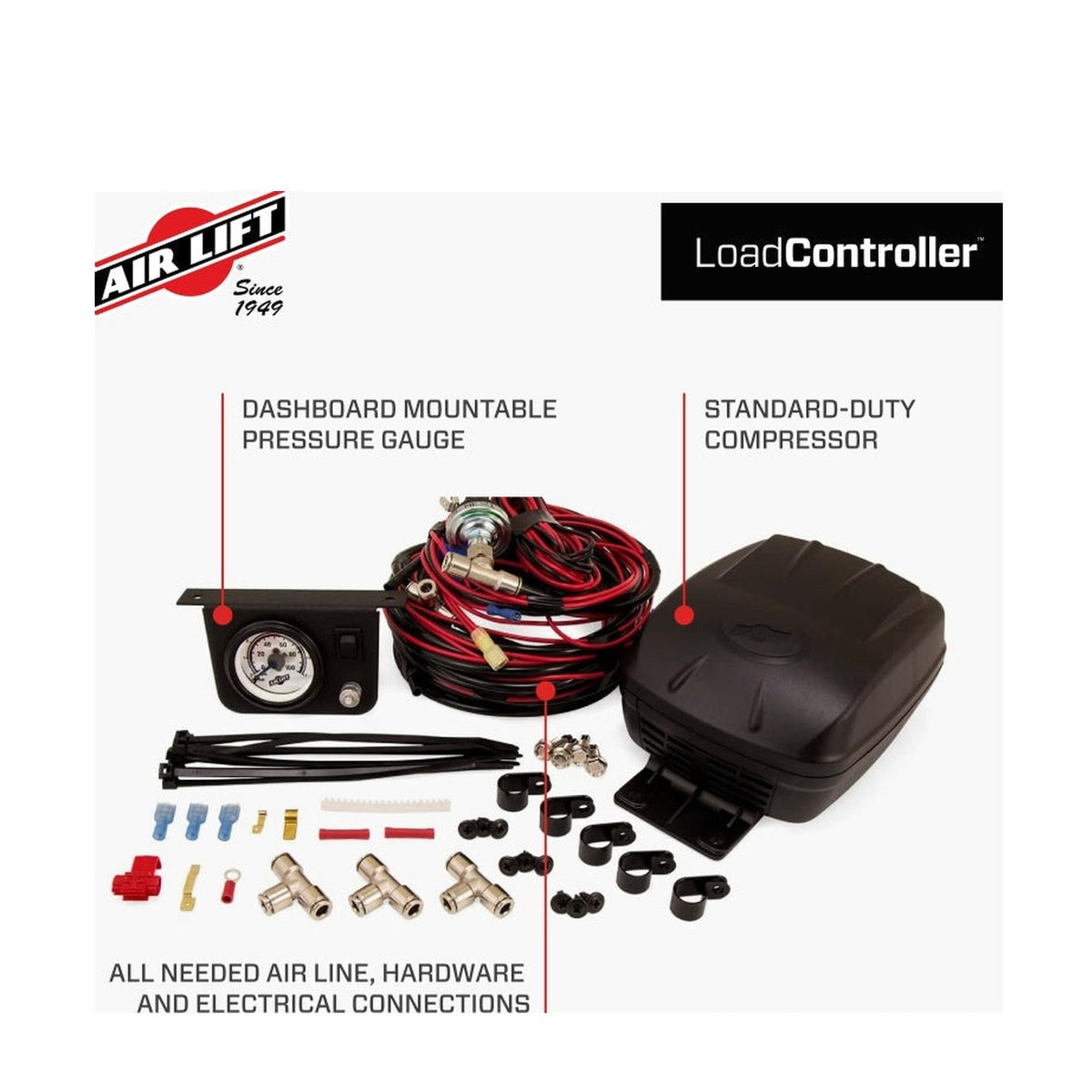 Air Lift Air Lift Load Controller Ii - Single Gauge w/ Lps 5 PSI Min.