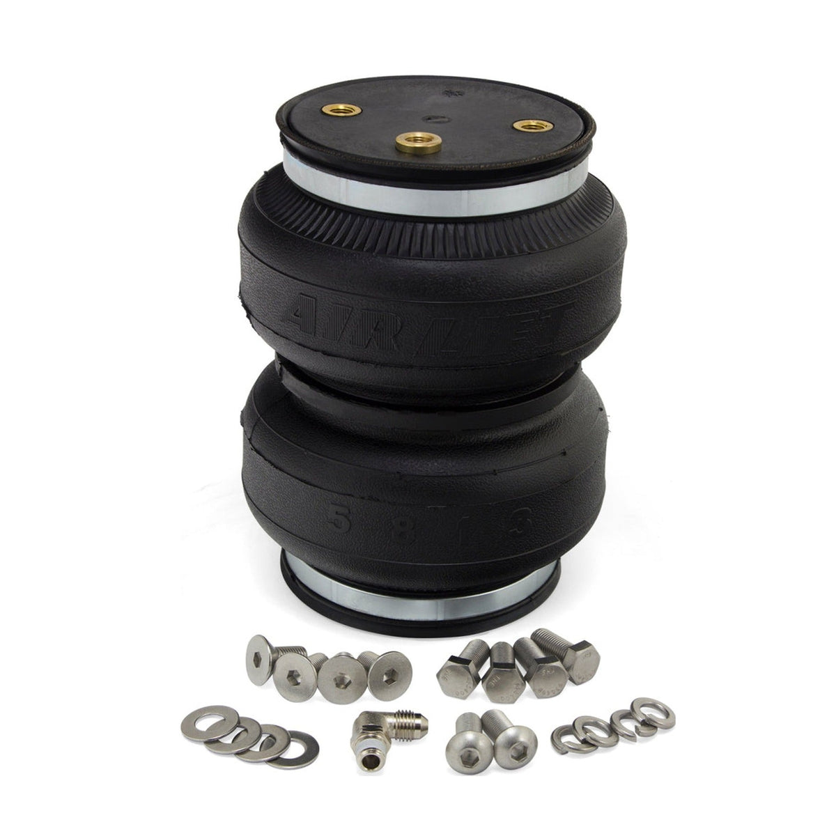 Air Lift Air Lift Replacement Air Springs - LoadLifter 5000 Ultimate Plus Bellows Type w/ Int Jounce Bumper