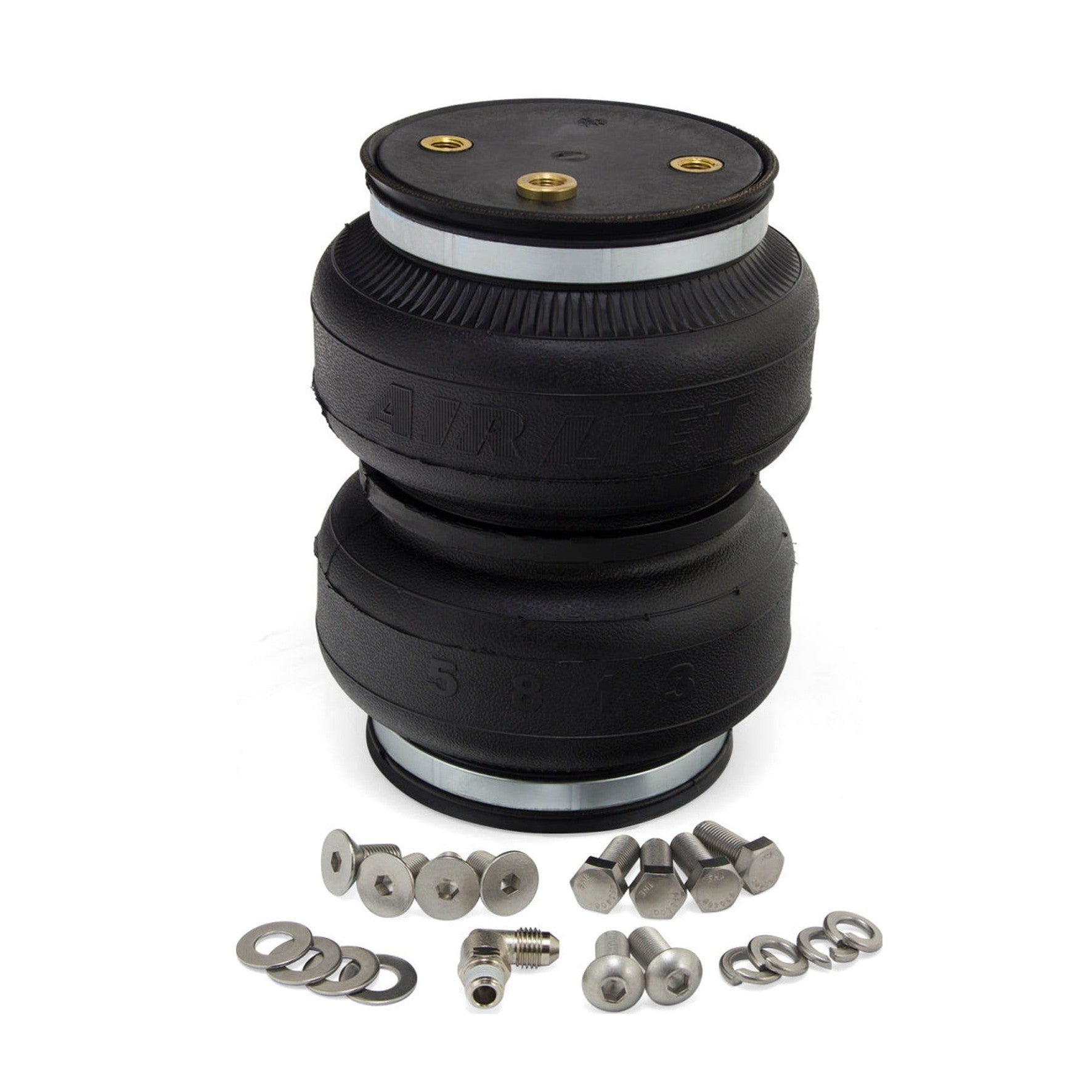 Air Lift Air Lift Replacement Air Springs - LoadLifter 5000 Ultimate Plus Bellows Type w/ Int Jounce Bumper
