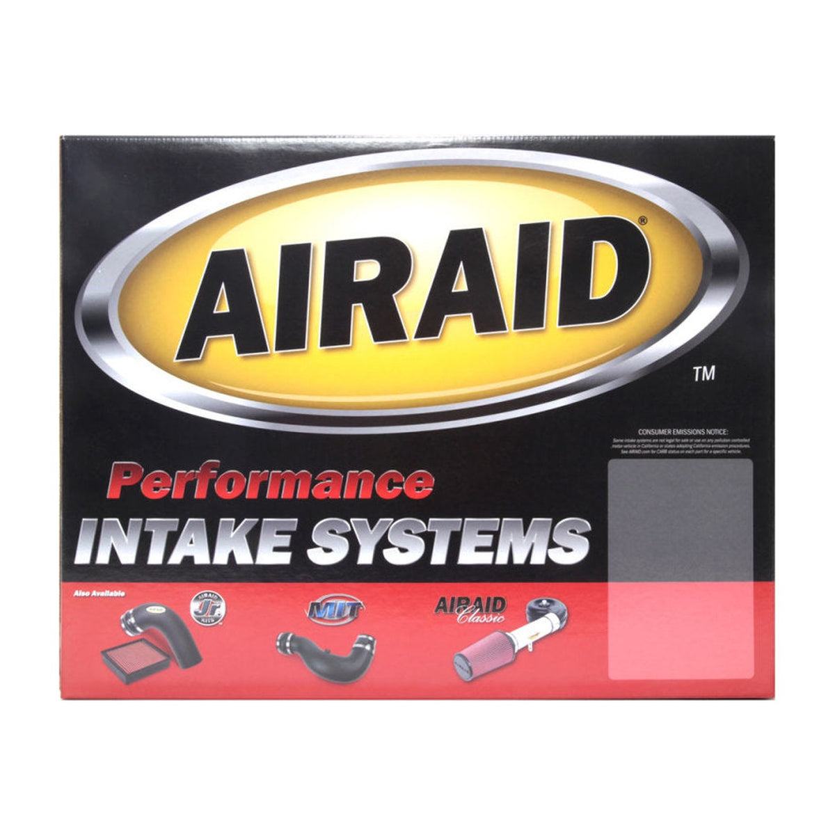 Airaid Airaid 10-14 Ford SVT Raptor / 11-13 F-150 6.2L CAD Intake System w/ Tube (Dry / Red Media)