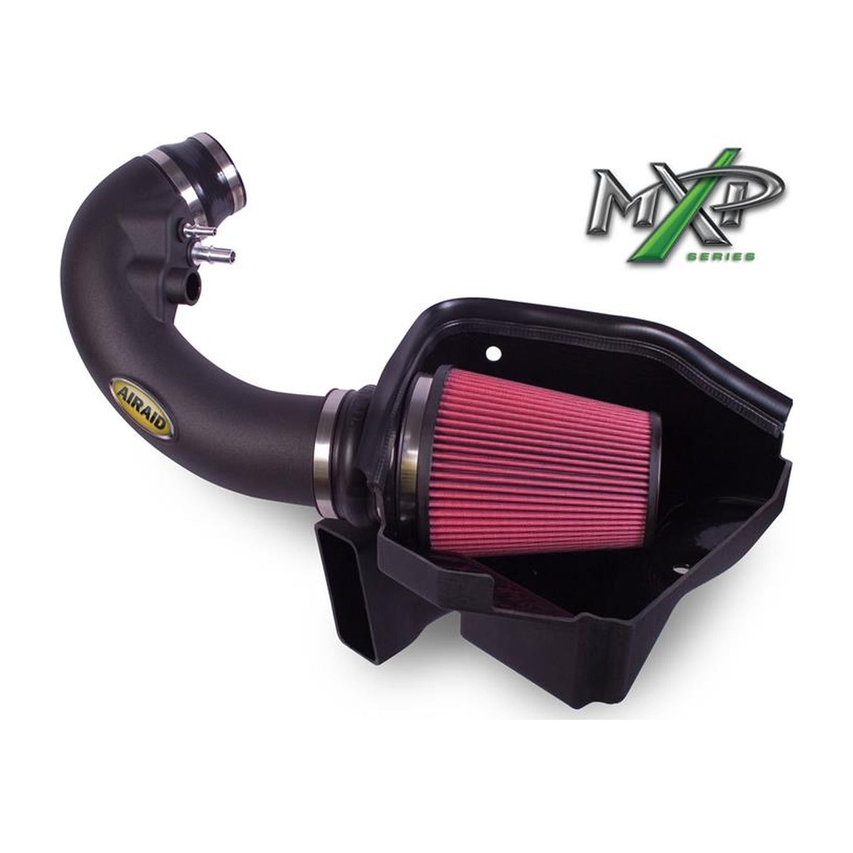 Airaid Airaid 11-14 Ford Mustang GT 5.0L Race Only (No MVT) MXP Intake System w/ Tube (Oiled / Red Media)