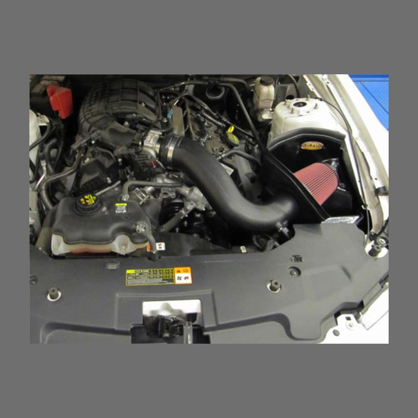 Airaid Airaid 11-14 Ford Mustang 3.7L V6 MXP Intake System w/ Tube (Dry / Red Media)