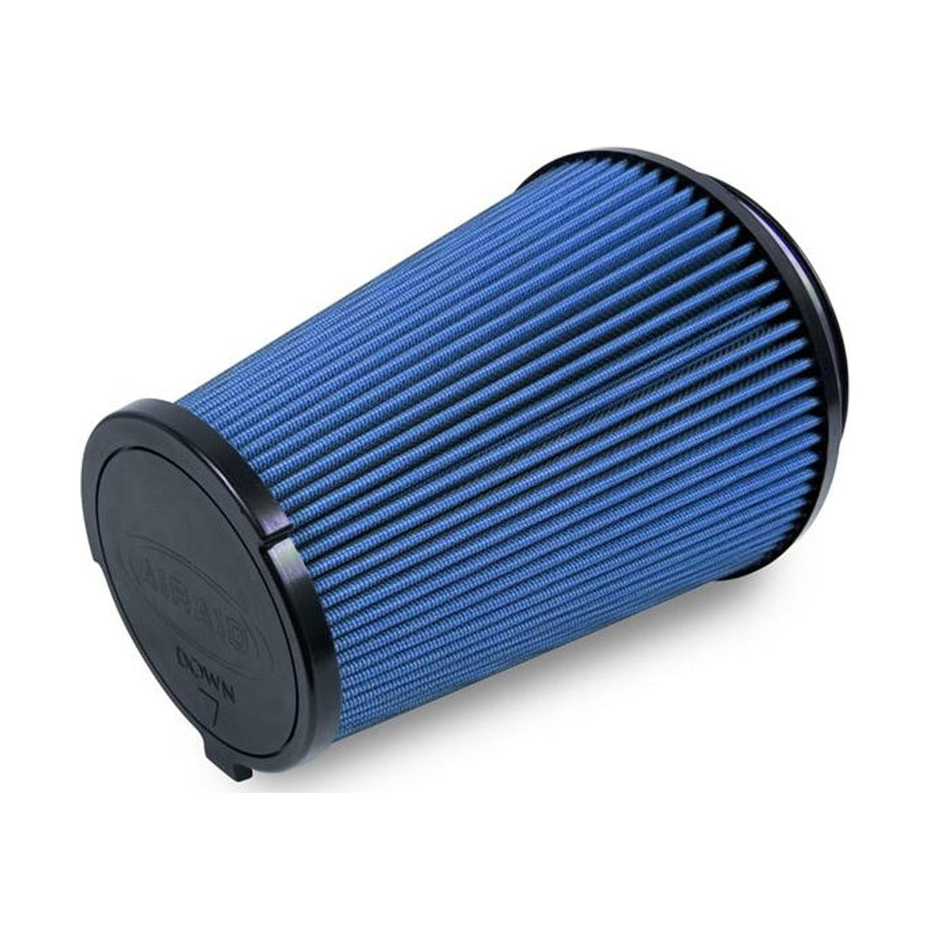 Airaid Airaid 10-14 Ford Mustang Shelby 5.4L Supercharged Direct Replacement Filter - Oiled / Blue Media