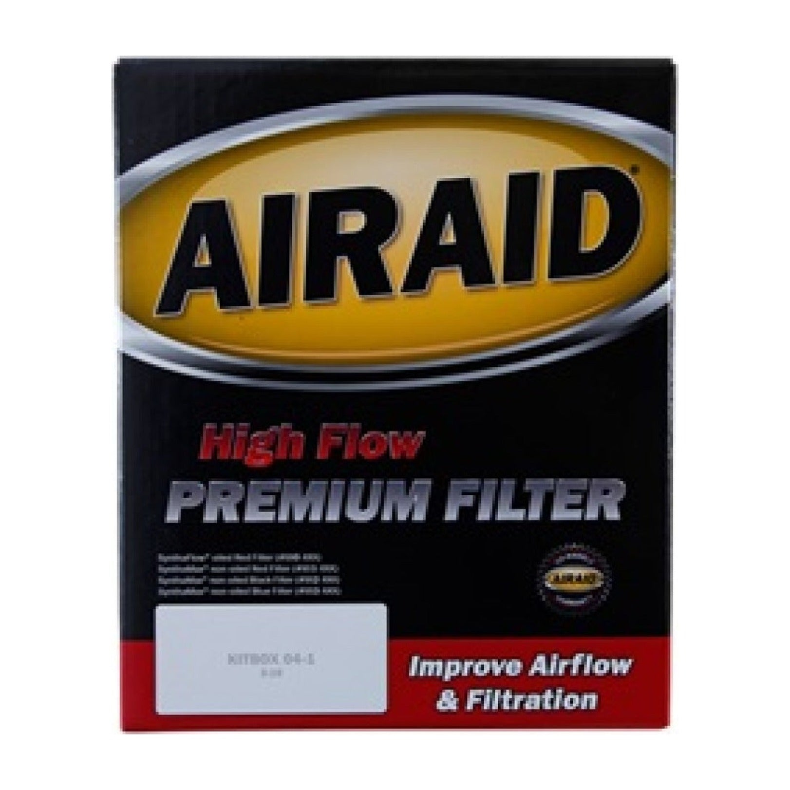 Airaid Airaid 10-14 Ford Mustang Shelby 5.4L Supercharged Direct Replacement Filter - Dry / Blue Media
