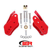 BMR Suspension BMR 05-14 S197 Mustang Bolt-On Control Arm Relocation Brackets - Red