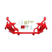 BMR Suspension BMR 05-14 S197 Mustang K-Member w/ STD. Motor Mounts and STD. Rack Mounts - Red