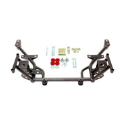 BMR Suspension BMR 05-14 S197 Mustang K-Member w/ 1/2in Lowered Motor Mount and STD. Rack Mounts - Black Hammertone