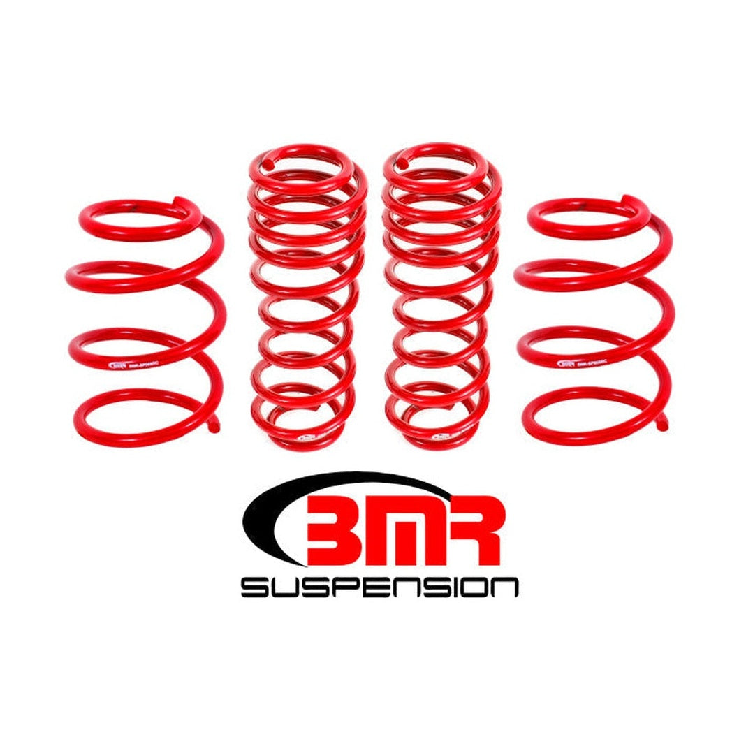 BMR Suspension BMR 05-14 S197 Mustang GT Handling Version Lowering Springs (Set Of 4) - Red