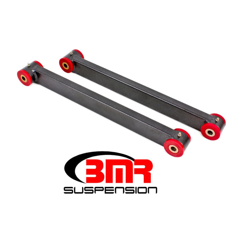 BMR Suspension BMR 05-14 S197 Mustang Non-Adj. Boxed Lower Control Arms (Polyurethane) - Black Hammertone