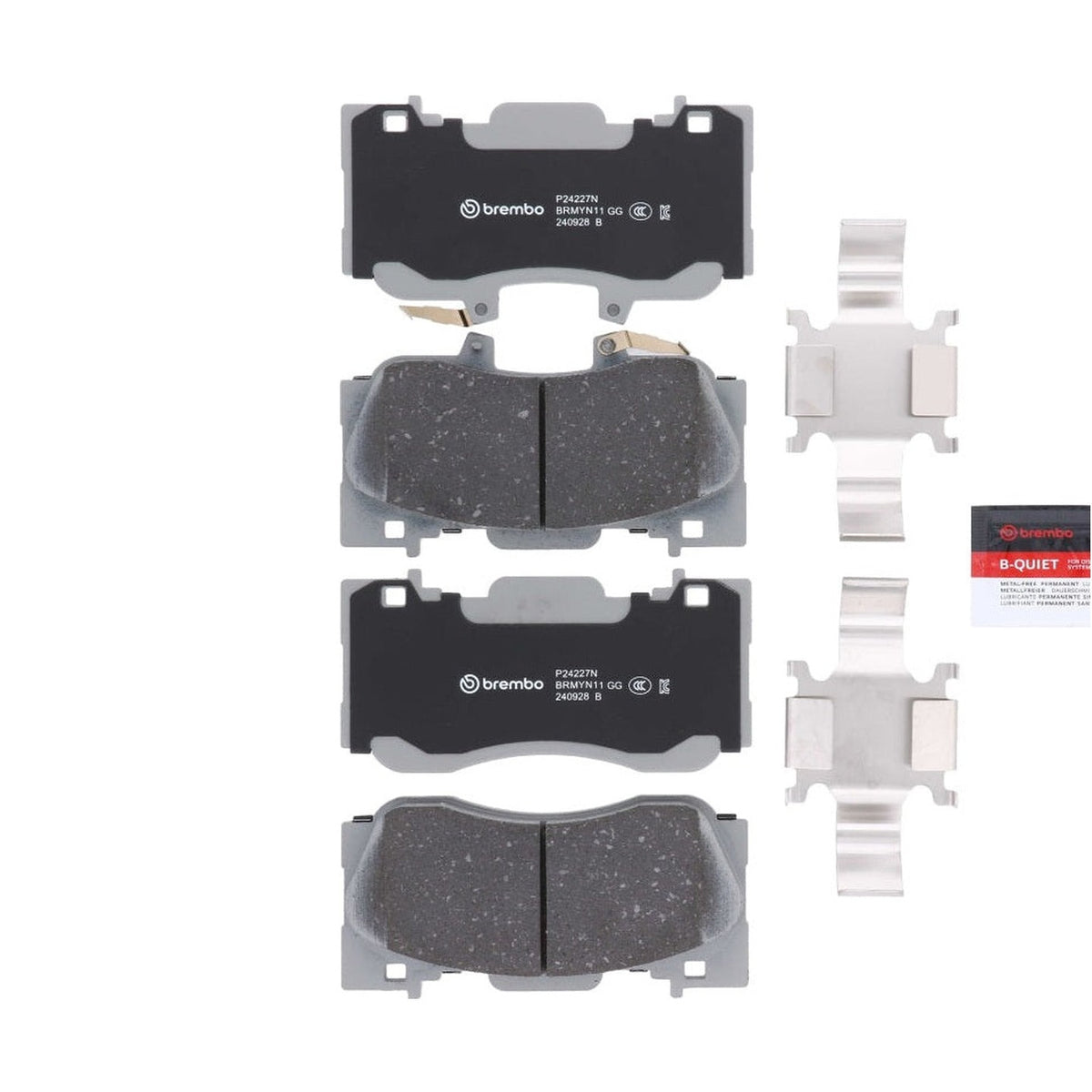 Brembo OE Brembo 15-22 Ford Mustang Front NAO Brake Pad