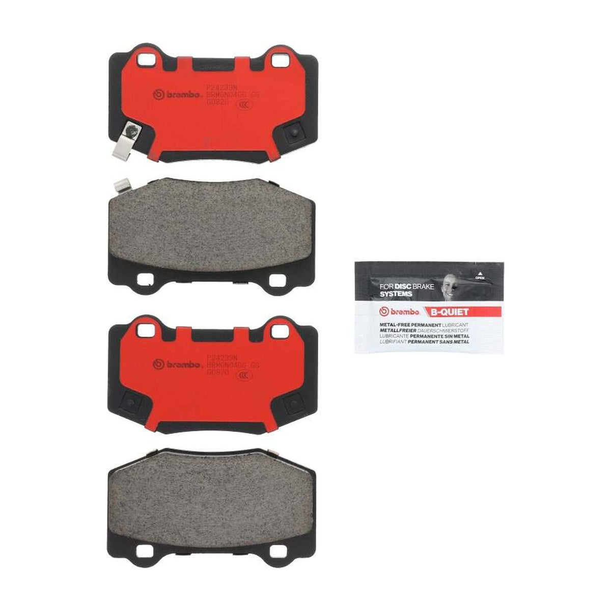 Brembo OE Brembo OE 15-22 Ford Mustang PRIME Ceramic Brake Pad - Rear
