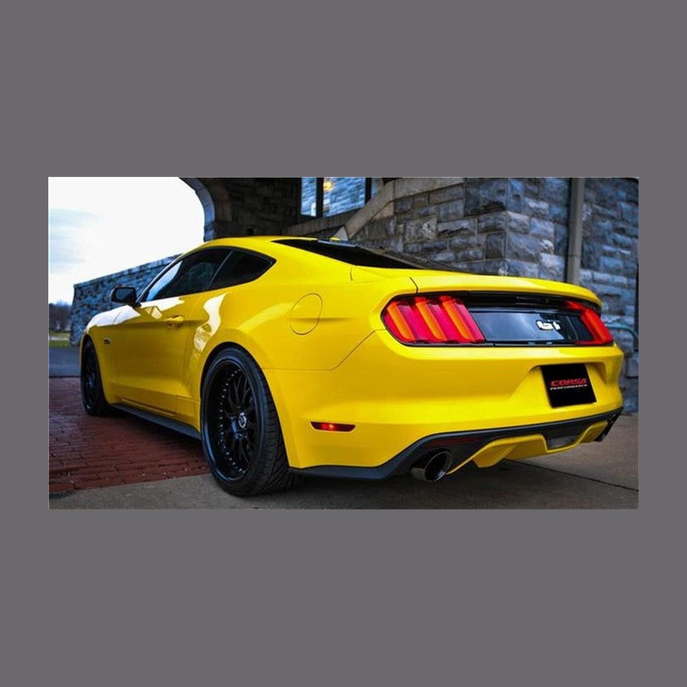 CORSA Performance Corsa 2015-2024 Ford Mustang GT 5.0 3in Double X Pipe Will Fit Factory Exhaust