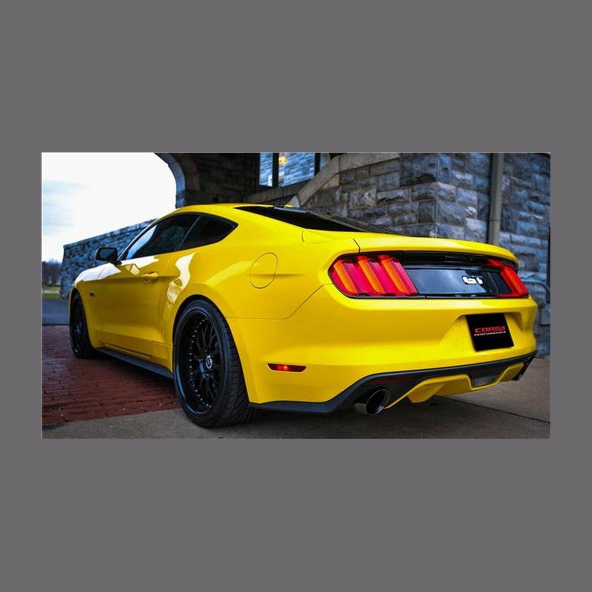 CORSA Performance Corsa 2015-2024 Ford Mustang GT 5.0 3in Double X Pipe Will Fit Factory Exhaust