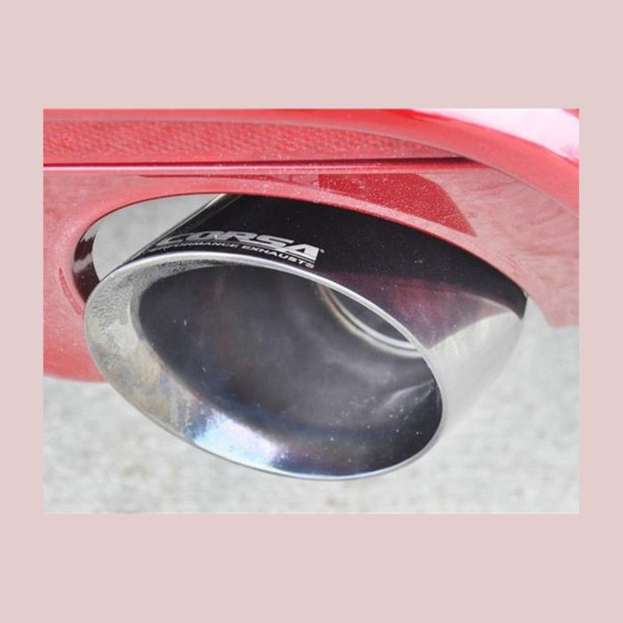 CORSA Performance Corsa 2015-2017 Ford Mustang GT 5.0 3in Cat Back Exhaust Polish Dual 4.5in Tip (Xtreme)
