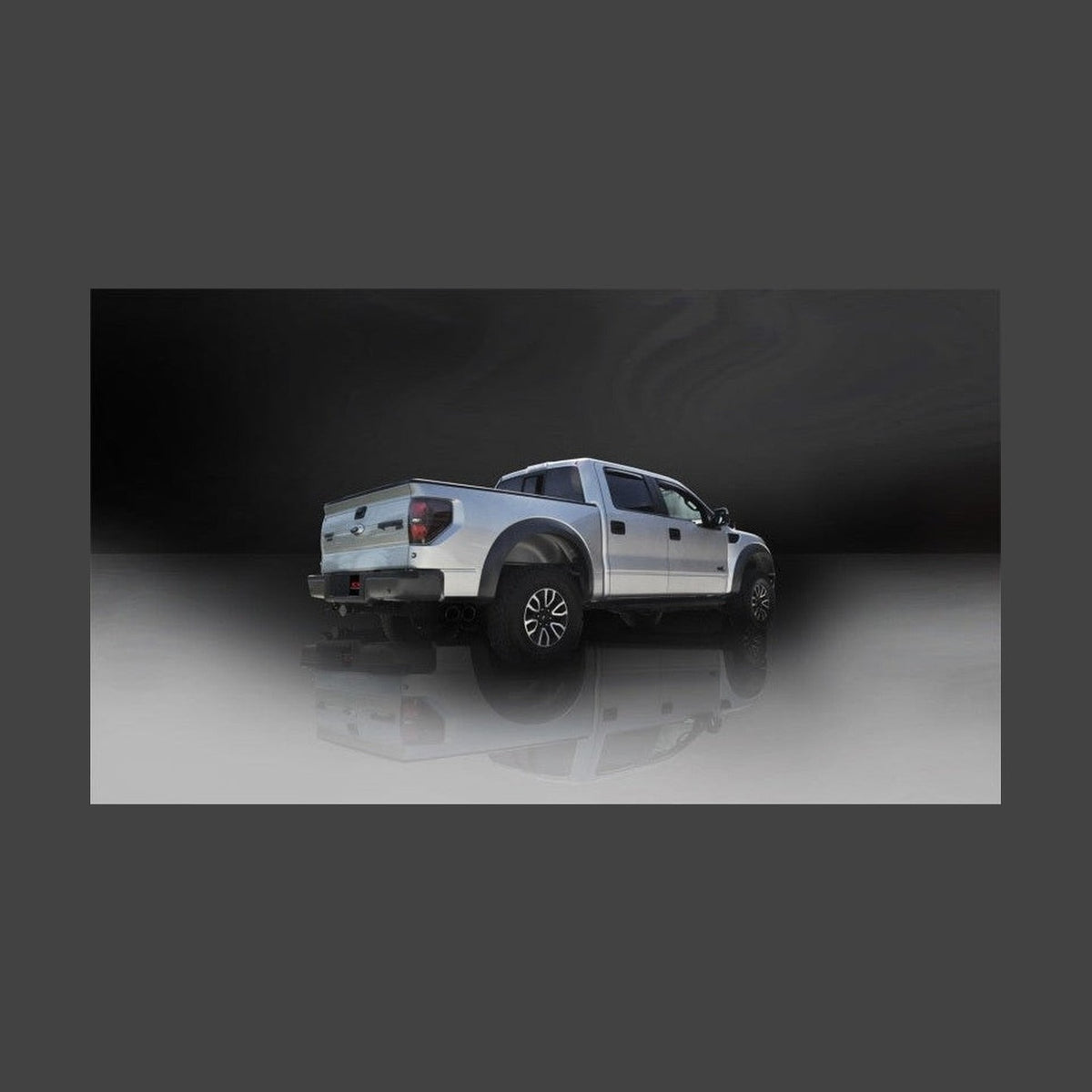 CORSA Performance Corsa 2011-2014 Ford F-150 Raptor 6.2L V8 Black Sport Cat-Back Exhaust, installed