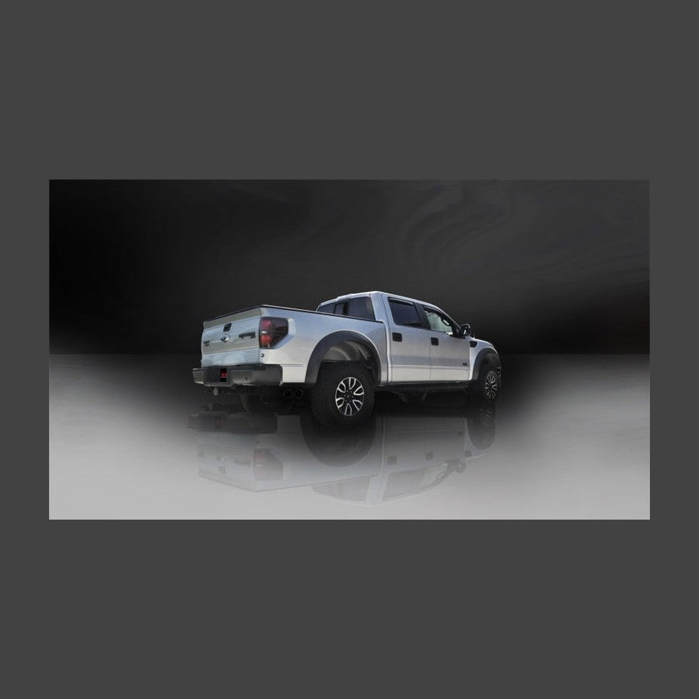 CORSA Performance Corsa 2011-2014 Ford F-150 Raptor 6.2L V8 Black Sport Cat-Back Exhaust, installed
