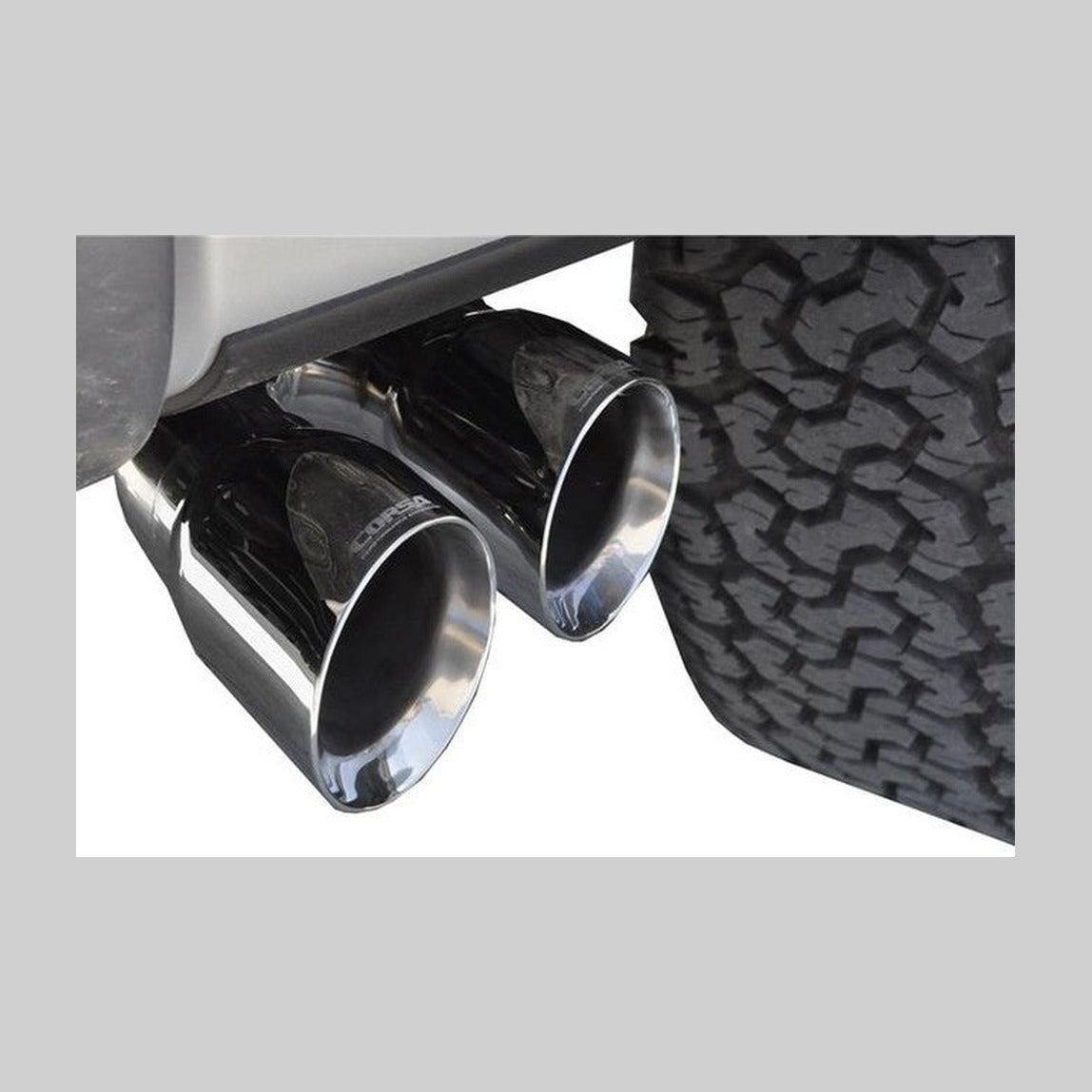 CORSA Performance Corsa 2011-14 Ford F-150 Raptor 6.2L V8 144in Wheelbase Xtreme Cat-Back Resonator Delete Kit Exhaust