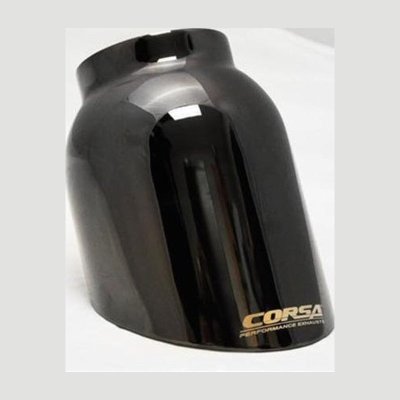 CORSA Performance Corsa 2015-2020 Ford F-150 5.0L V8 (Super Crew Cab) Black Sport Single Side Dual 4in Tips CB Exhaust