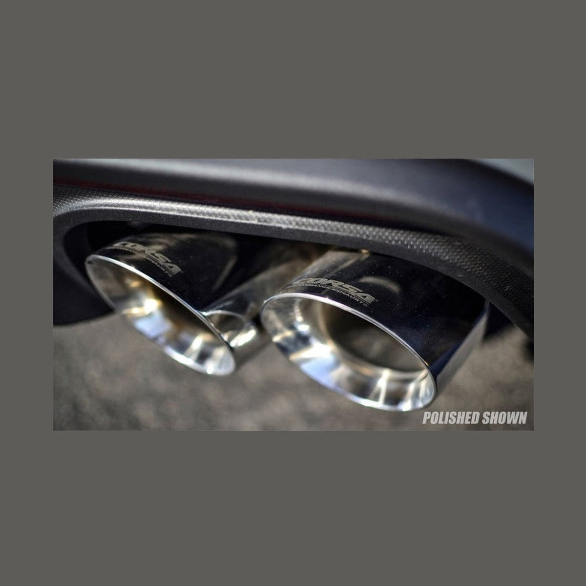 CORSA Performance Corsa 2018-2023 Ford Mustang GT Fastback 5.0L 3in Sport Axle-Back Exhaust w/ 4in Black Tips, installed