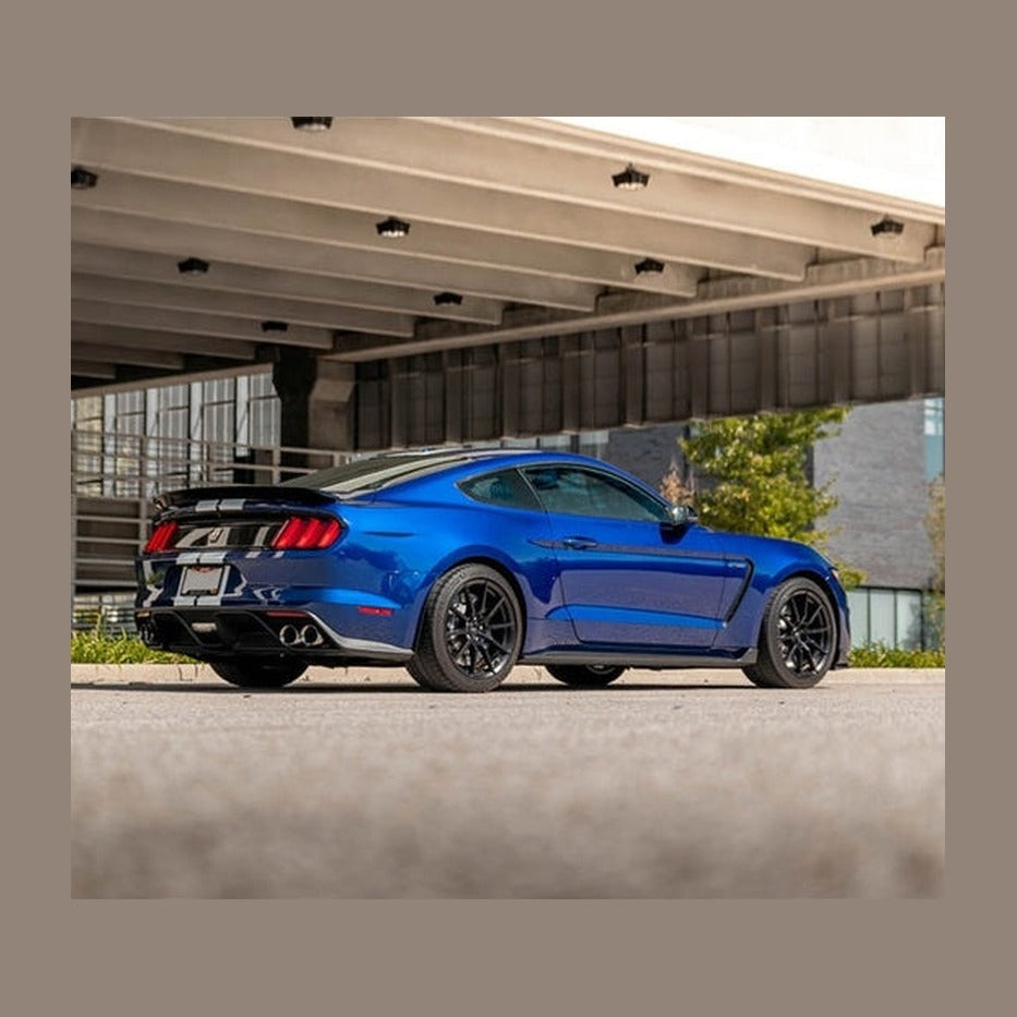 CORSA Performance Corsa 2015-2020 Ford Mustang GT350/R 5.2L V8 Dual Rear Cat-Back- Stainless Dual Rear Exit, installed