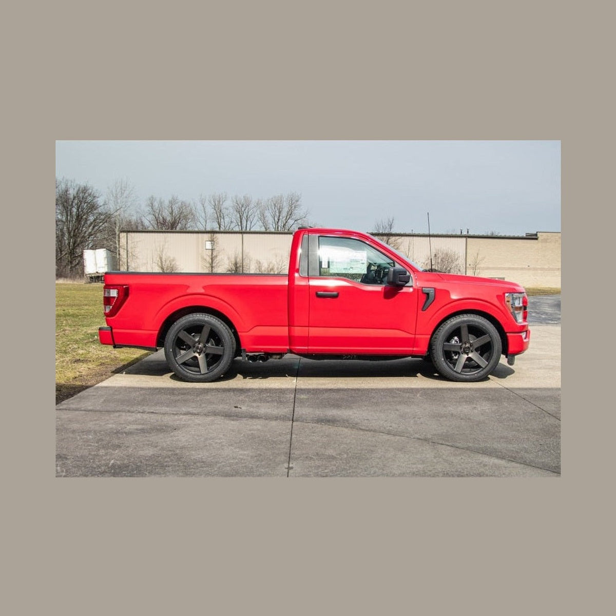 CORSA Performance Corsa 2021-2025 Ford F-150 Regular Cab/6.5in Bed 5.0L V8 Xtreme Cat-Back Front of Tire Exit-Black PV, installed