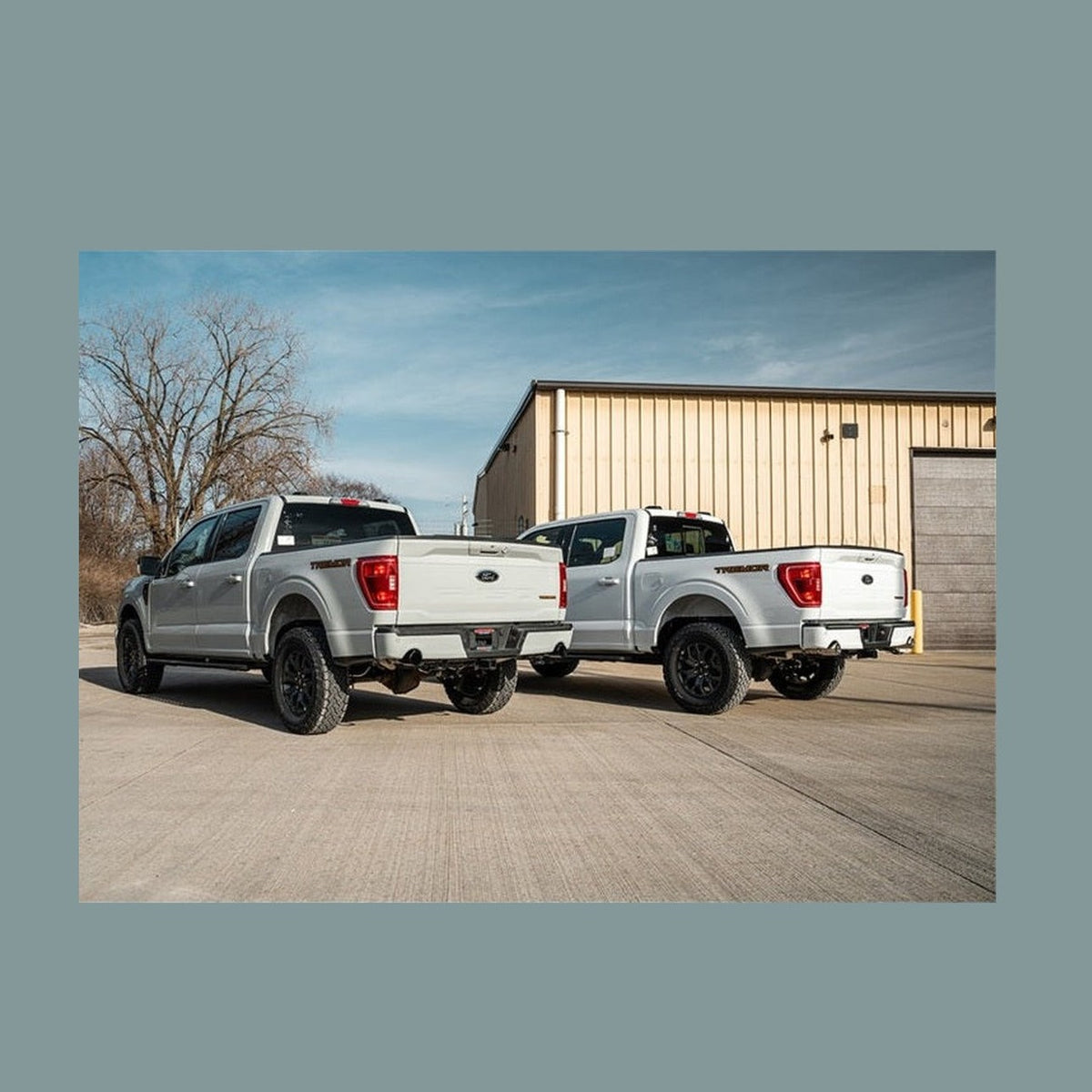CORSA Performance Corsa 2022-2025 Ford F-150 SuperCrew/5.5ft Bed 5.0L V8 Sport Cat-Back Dual Rear Exit-Black PVD, installed