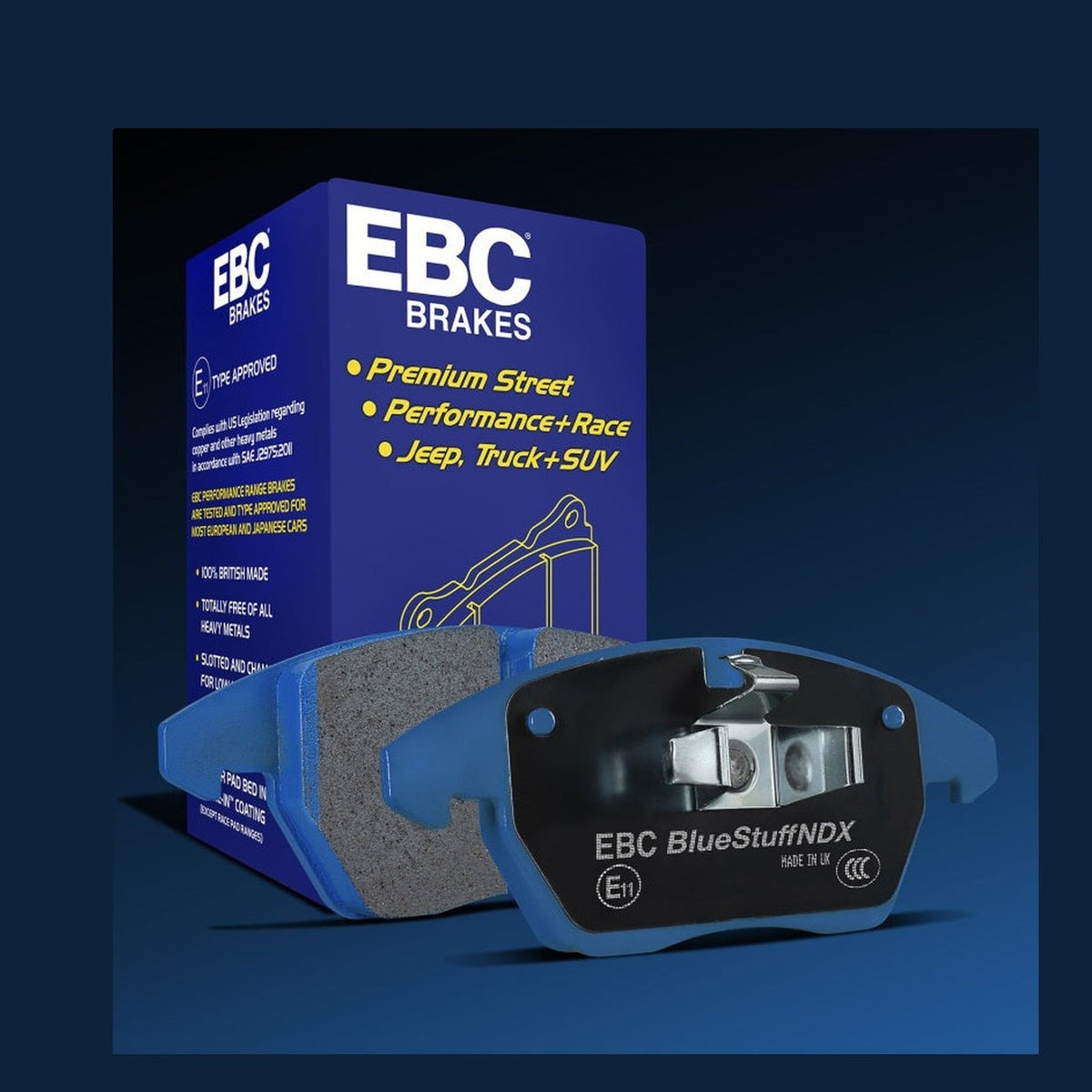 EBC EBC 17-21 Honda Civic Type-R (FK8) Bluestuff Front Brake Pads