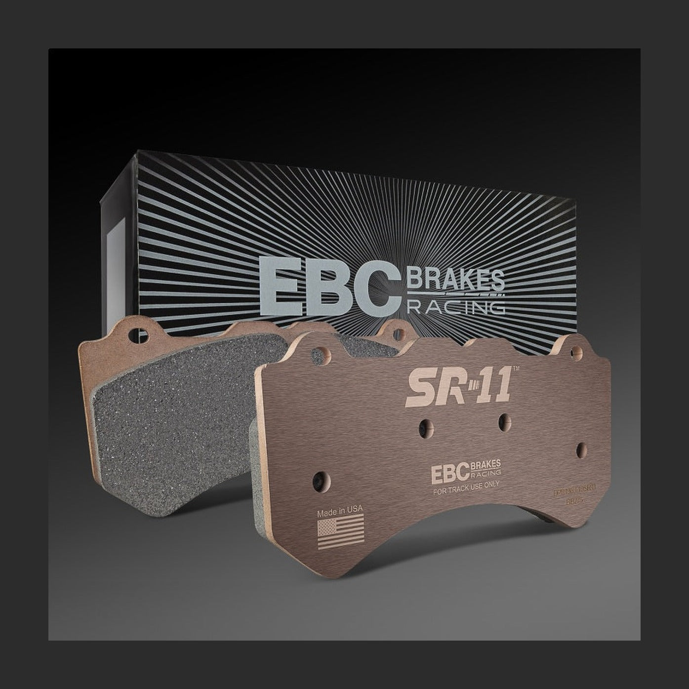 EBC EBC Racing 17-21 Honda Civic Type-R (FK8) SR-11 Sintered Race Front Brake Pads