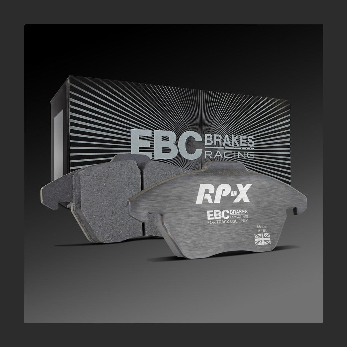 EBC EBC Racing 2017+ Honda Civic Type-R (FK8) RP-X Front Brake Pads