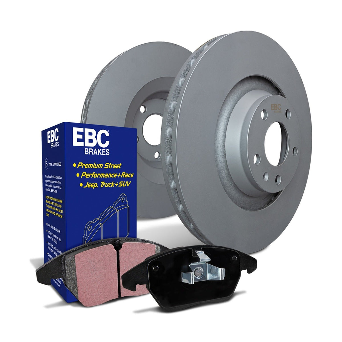 EBC EBC S1 Brake Pad and Rotor Kit S1KR1551