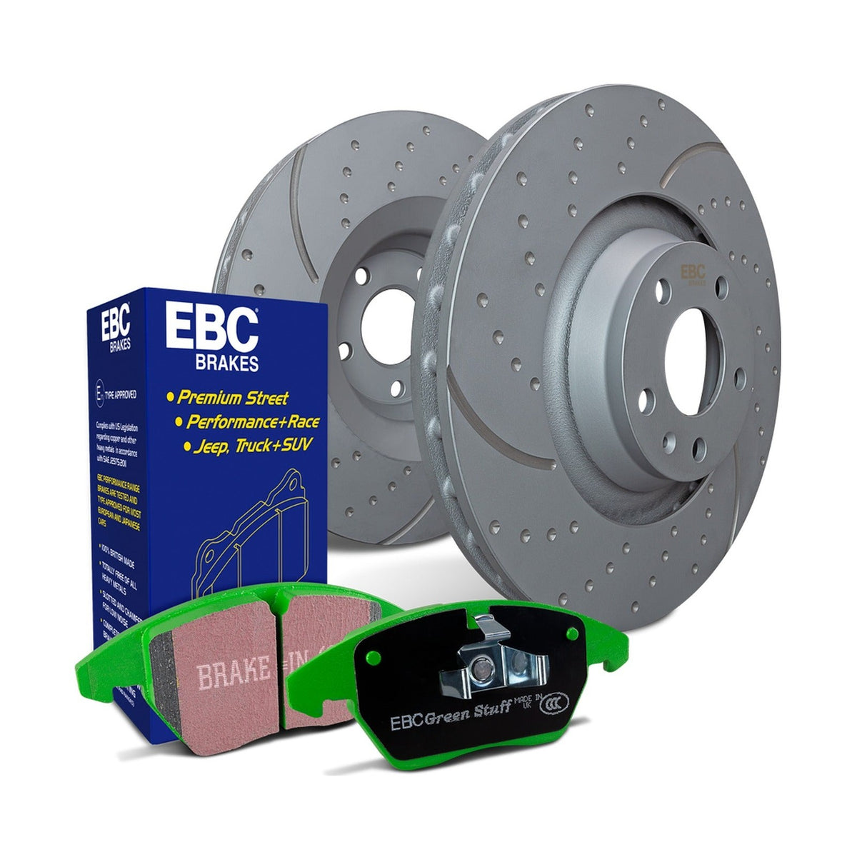 EBC EBC S3 Brake Pad and Rotor Kit S3KF1289