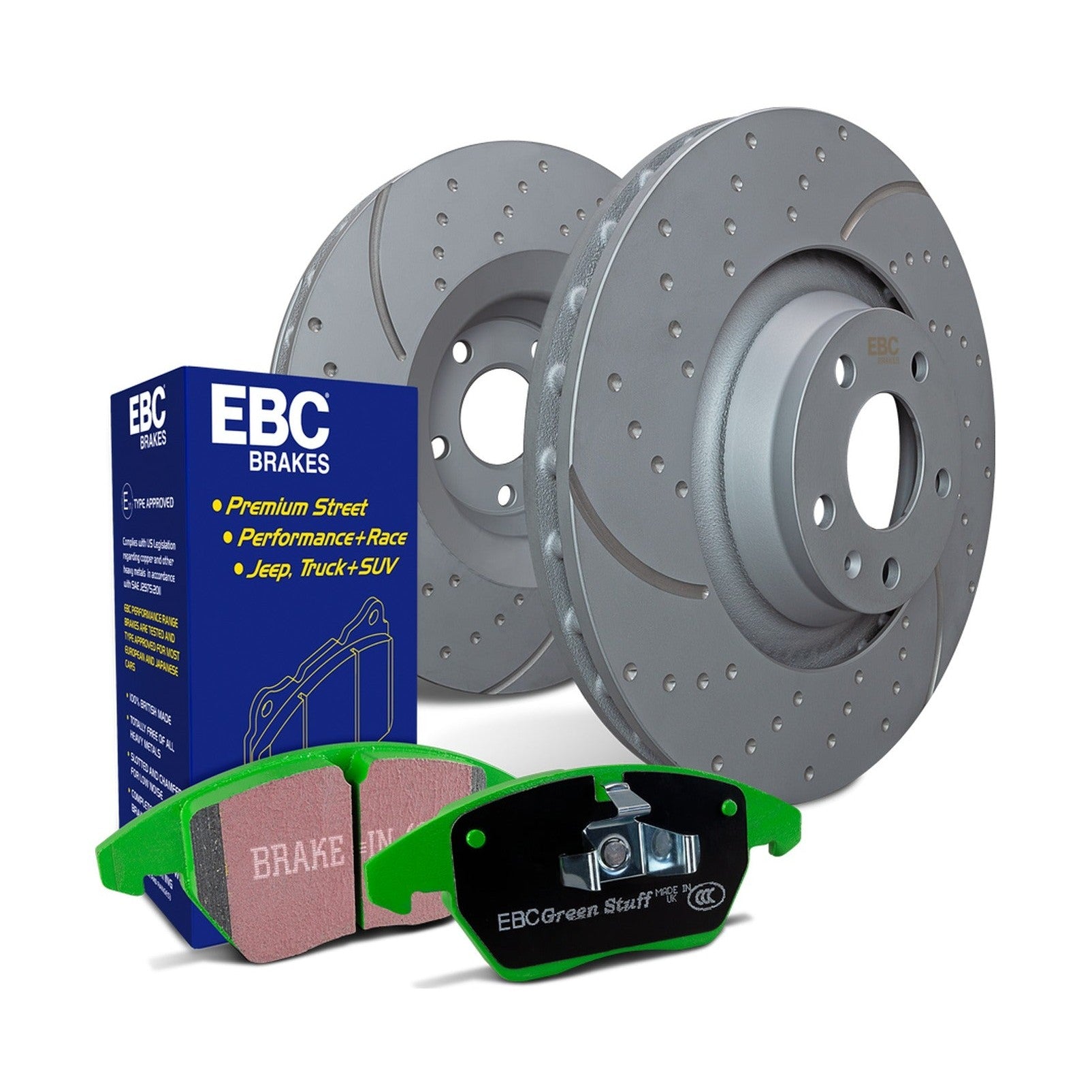 EBC EBC S3 Brake Pad and Rotor Kit S3KR1152