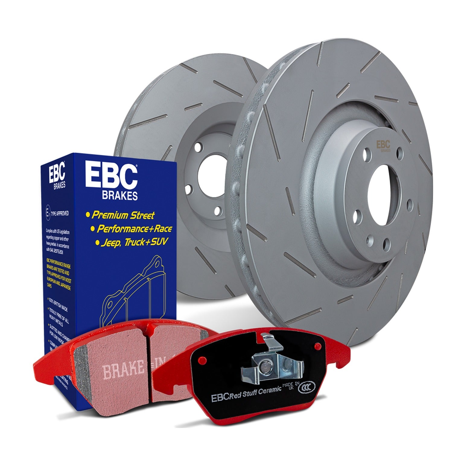 EBC EBC S4 Brake Pad and Rotor Kit S4KF1747