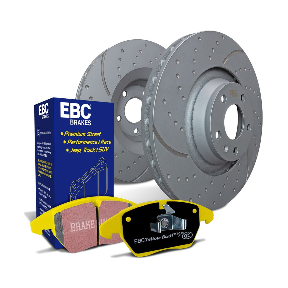 EBC EBC S5 Brake Pad and Rotor Kit S5KR1230
