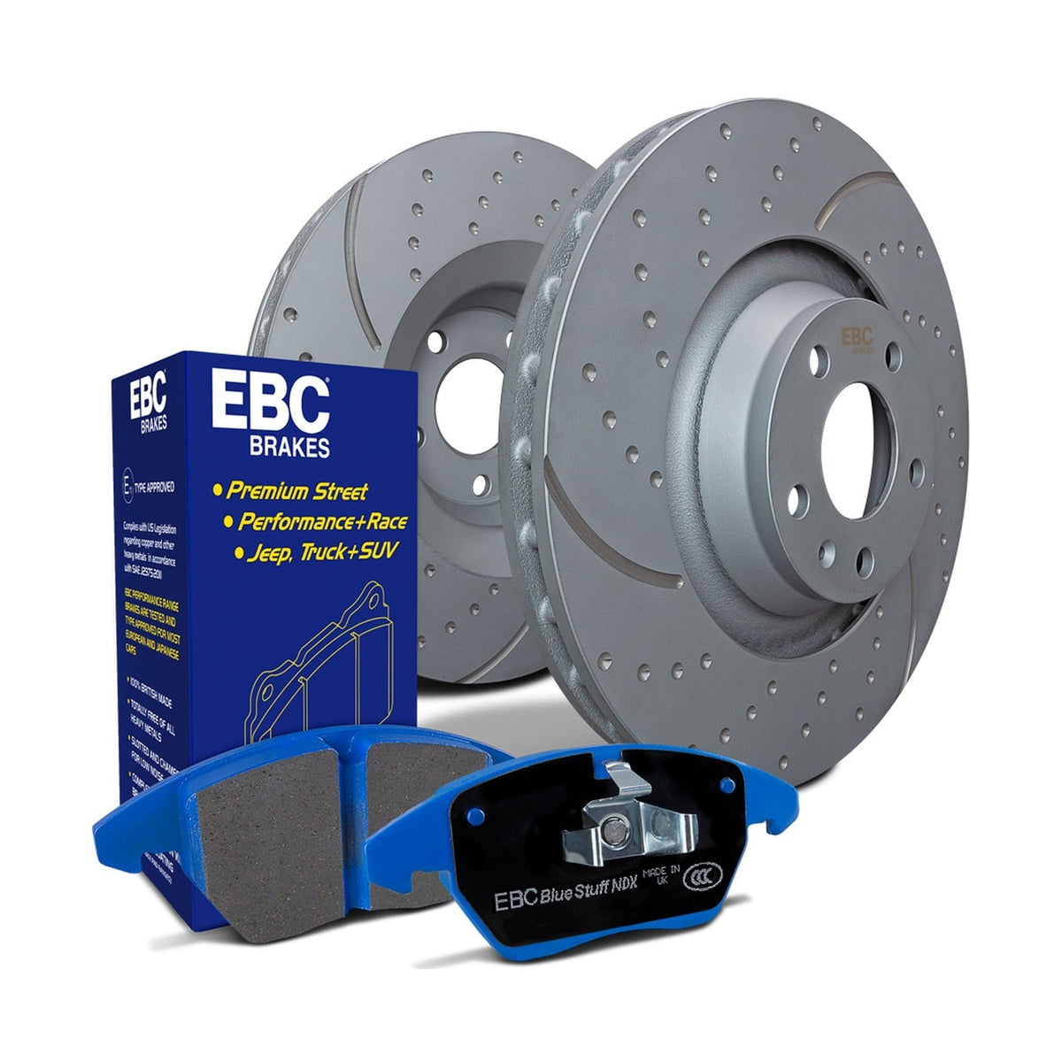 EBC EBC S6 Brake Pad and Rotor Kit S6KR1088