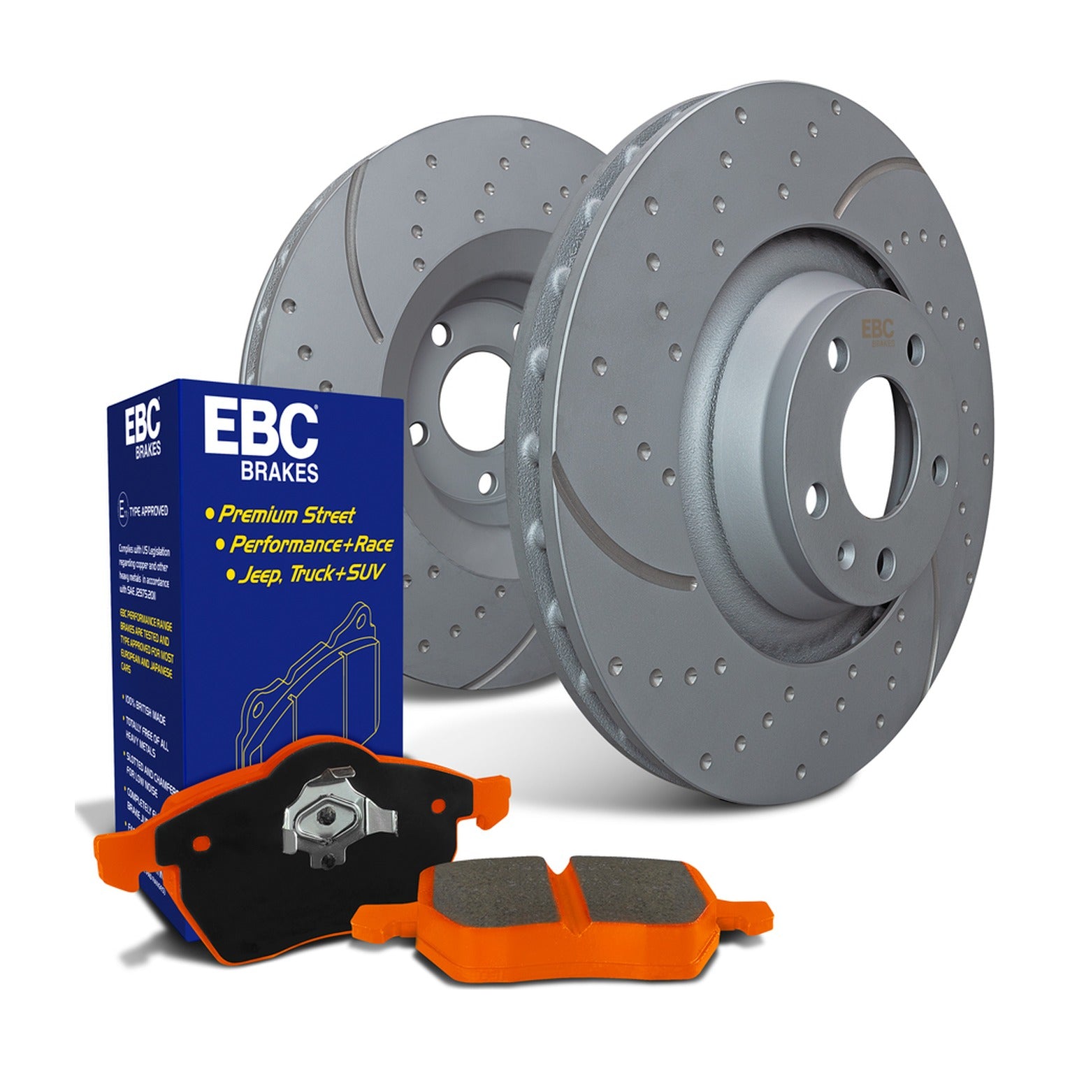 EBC EBC S8 Brake Pad and Rotor Kit S8KF1123