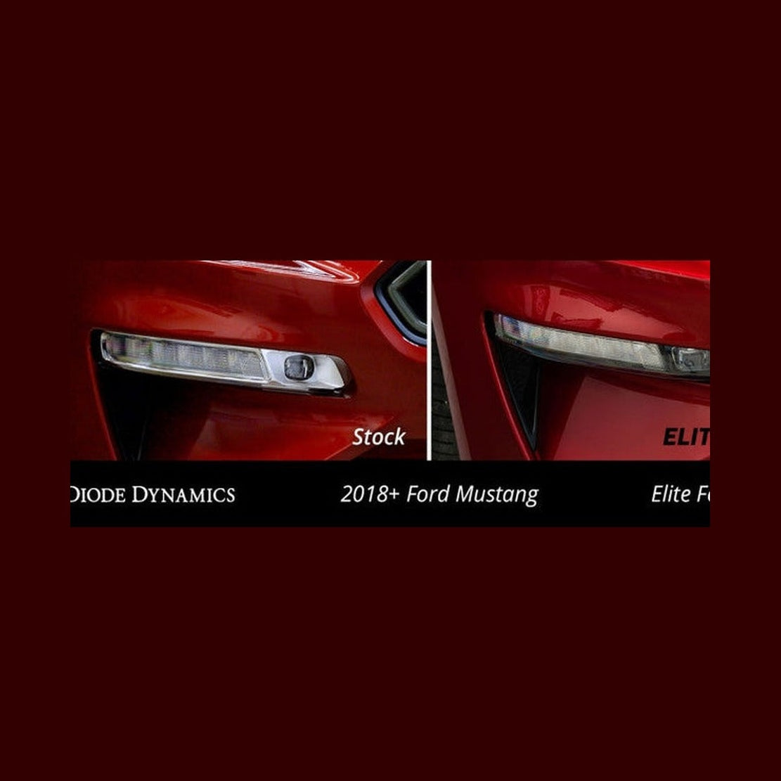 Diode Dynamics Diode Dynamics Elite Series Combination Fog Lamp for 18-21 Ford Mustang - Cool - White (Pair)