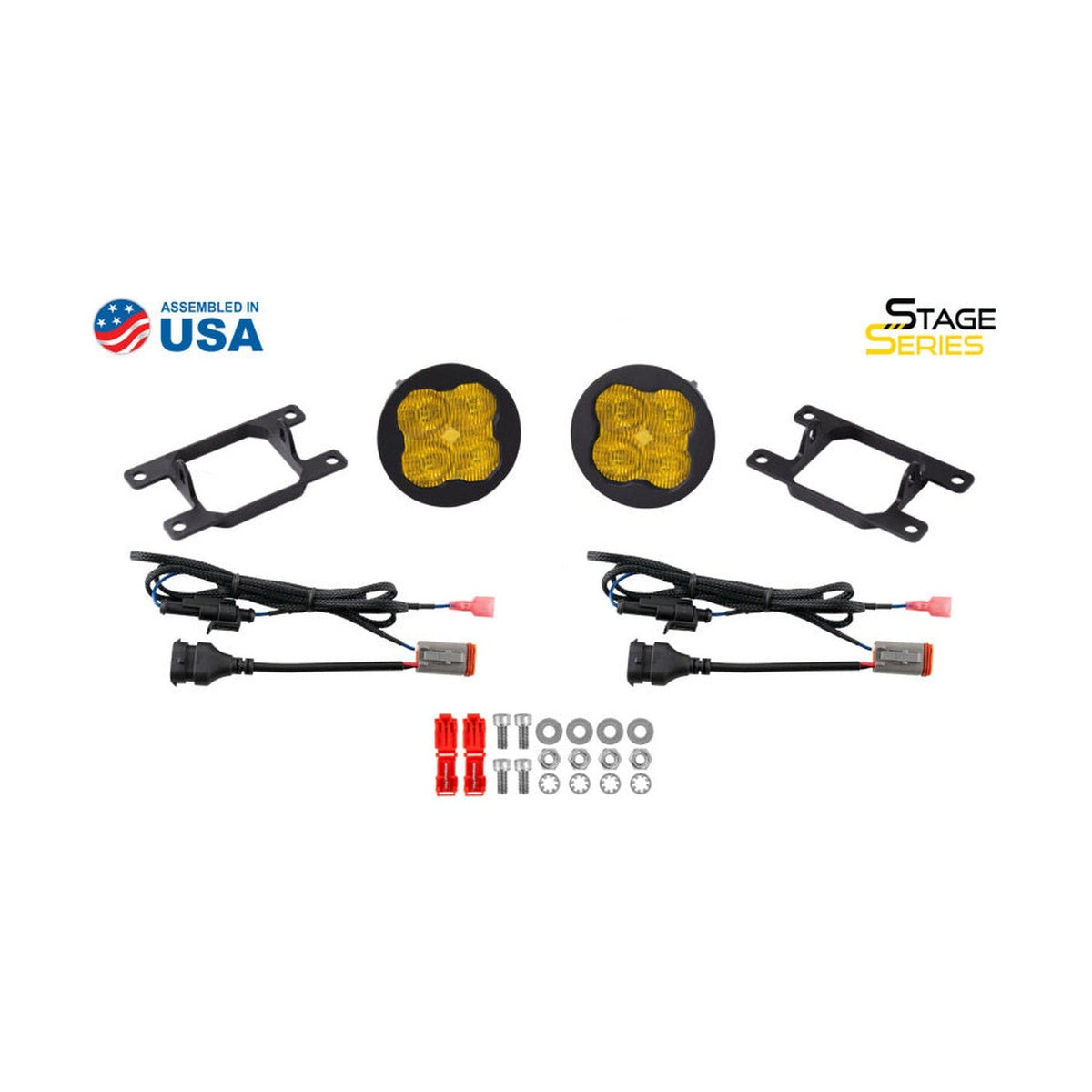 Diode Dynamics Diode Dynamics SS3 Pro Type A Kit ABL - Yellow SAE Fog