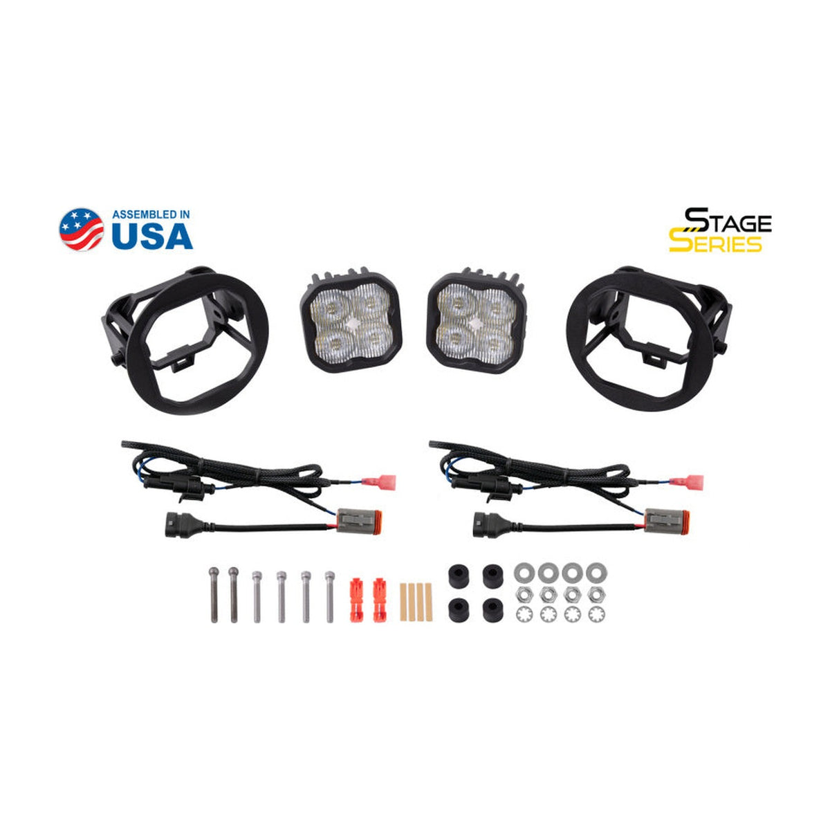 Diode Dynamics Diode Dynamics SS3 Sport Type FT Kit ABL - Yellow SAE Fog